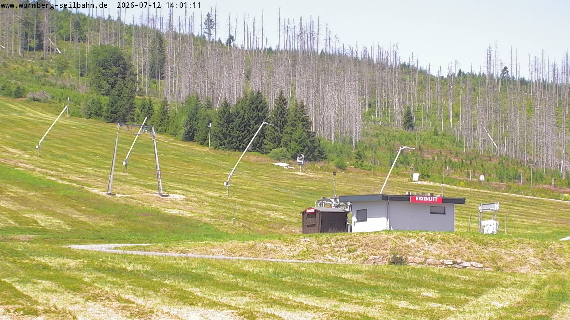 Archiv Foto Webcam Hexenritt-Alm am Wurmberg