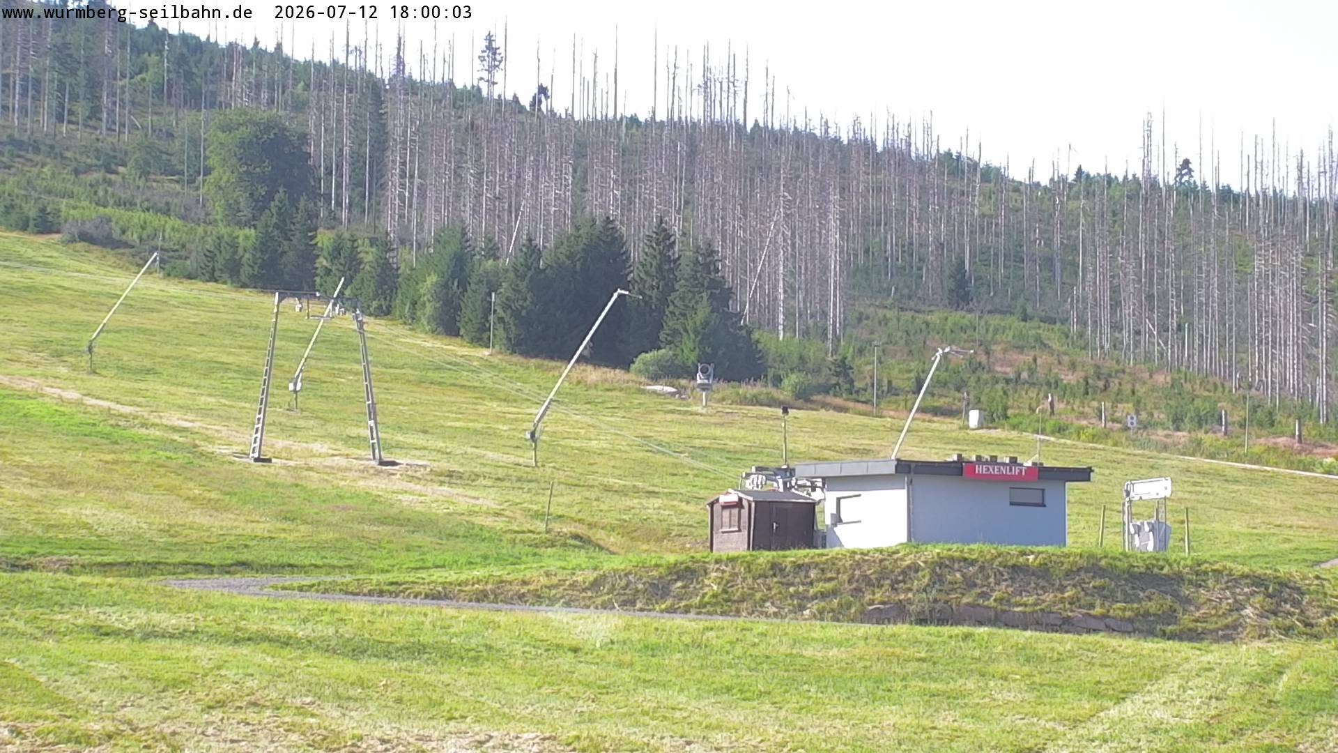 Archiv Foto Webcam Hexenritt-Alm am Wurmberg