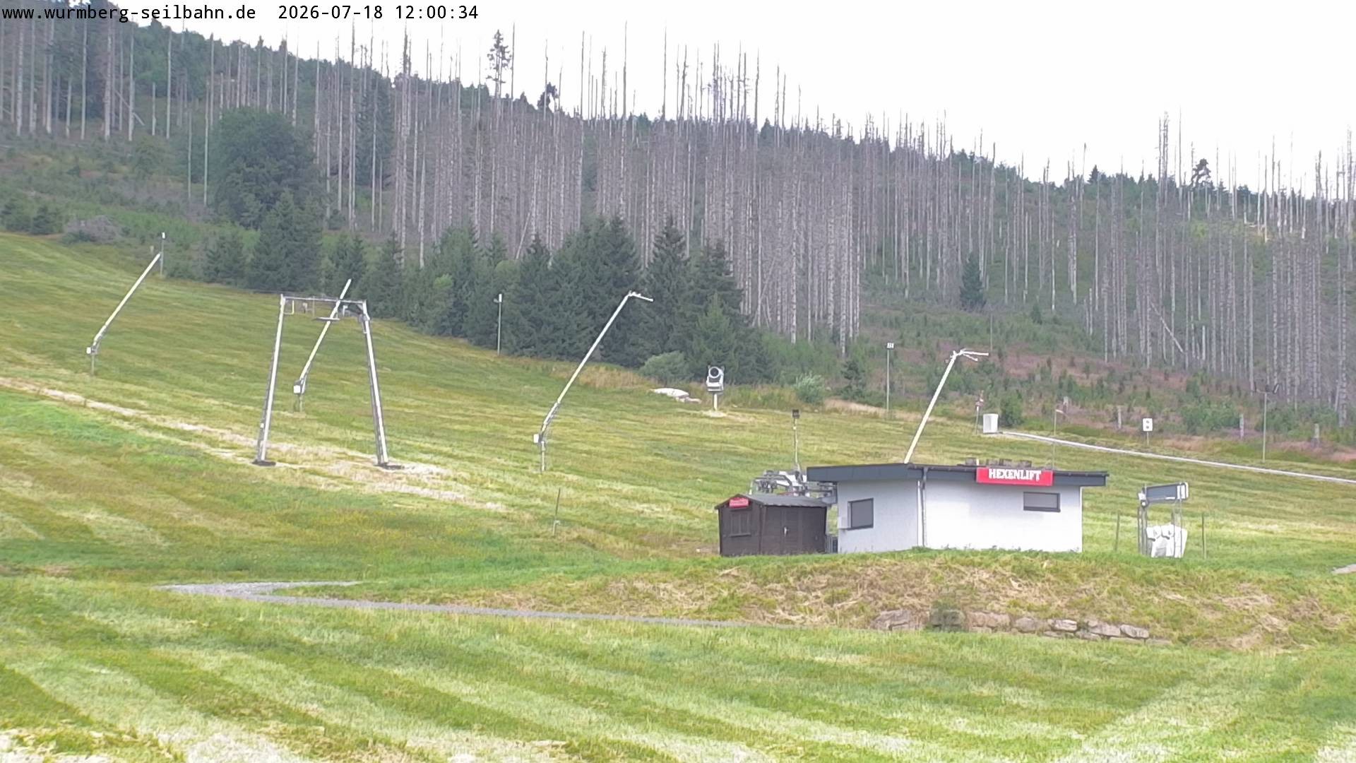 Archiv Foto Webcam Hexenritt-Alm am Wurmberg