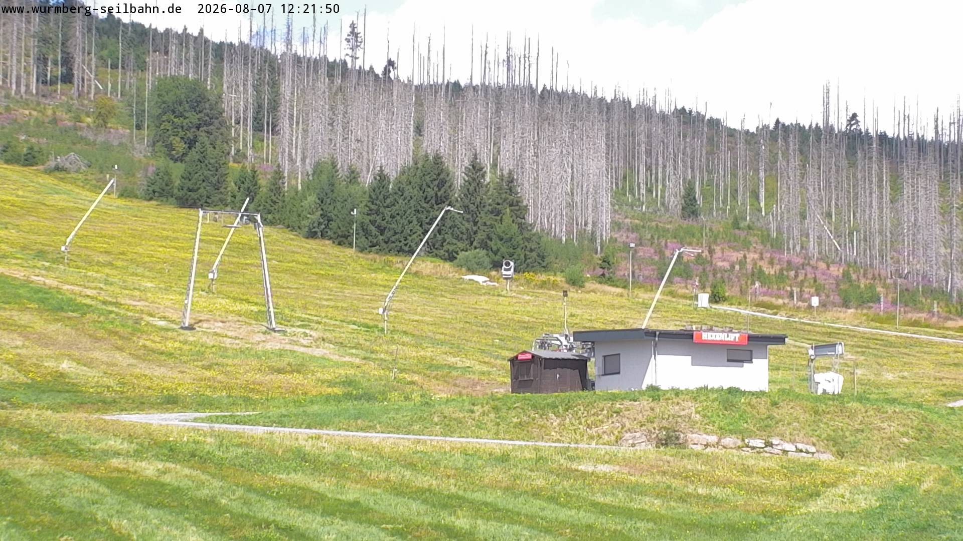 Archived image Webcam Hexenritt mountain restaurant