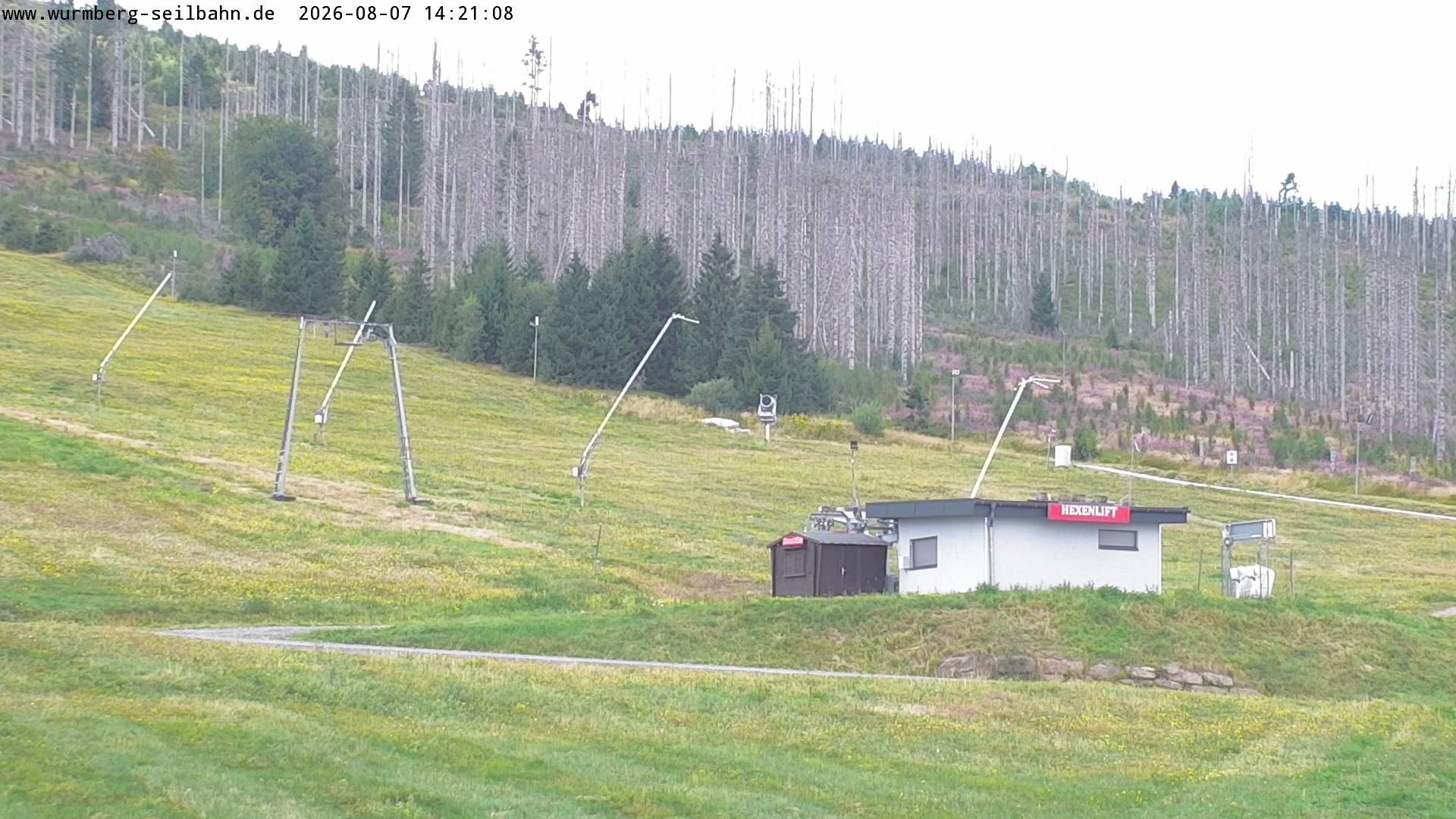Archived image Webcam Hexenritt mountain restaurant