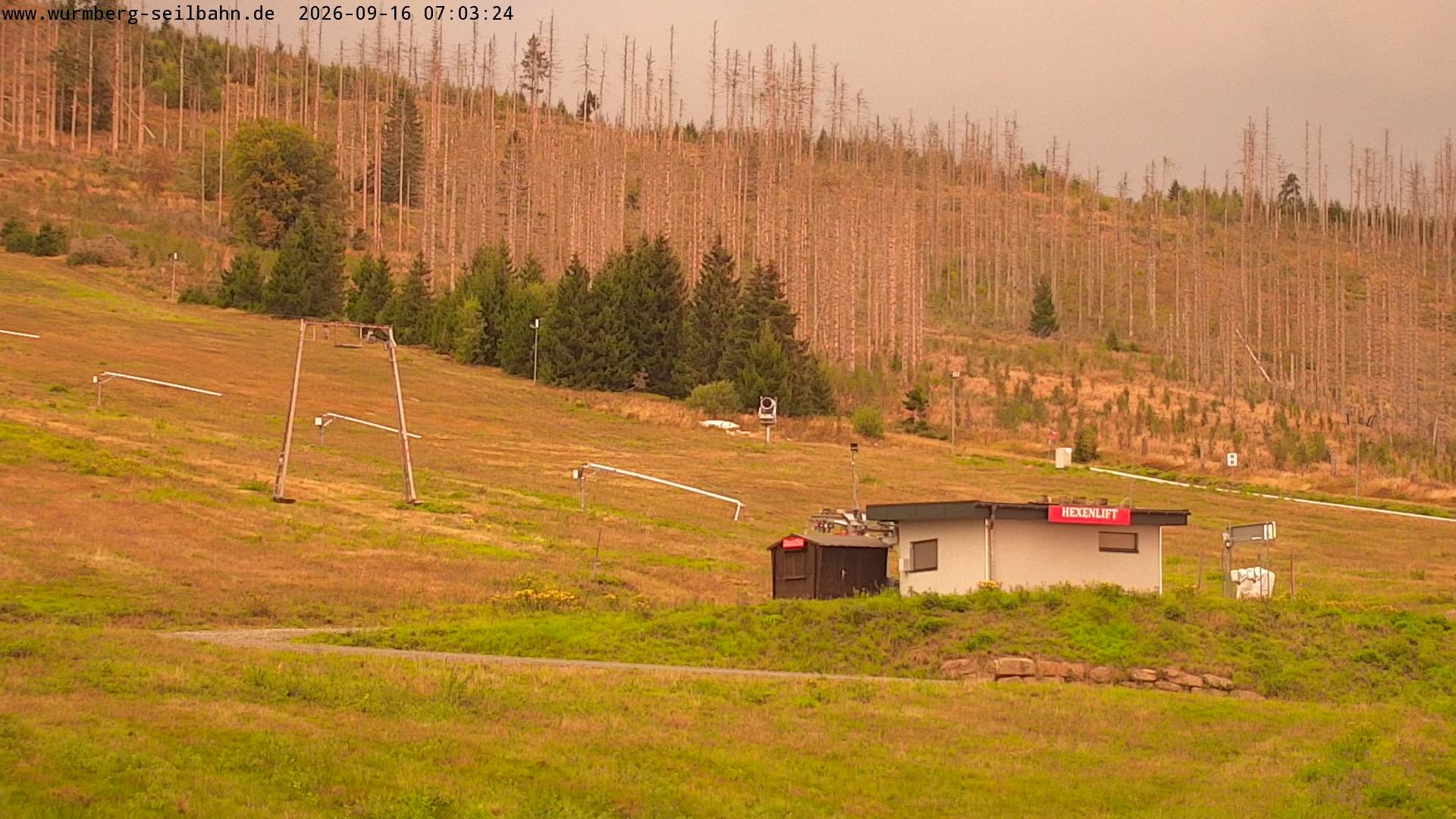 Archiv Foto Webcam Hexenritt-Alm am Wurmberg