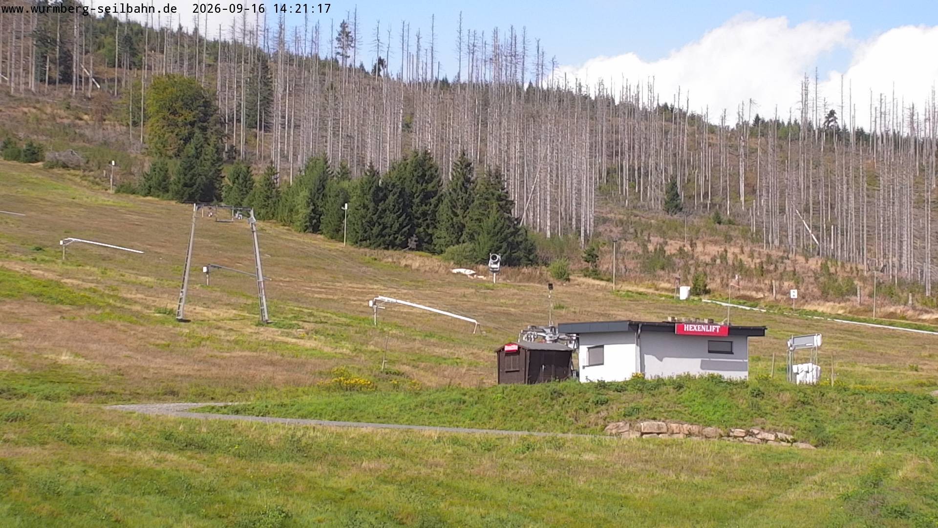 Archiv Foto Webcam Hexenritt-Alm am Wurmberg
