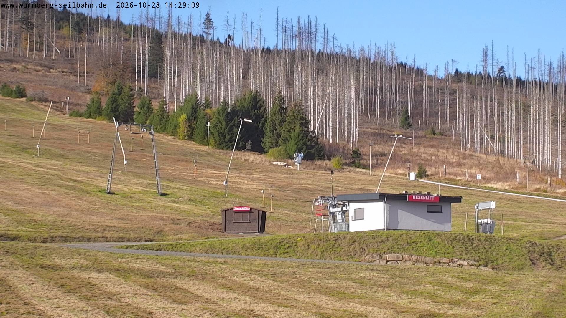 Archiv Foto Webcam Hexenritt-Alm am Wurmberg