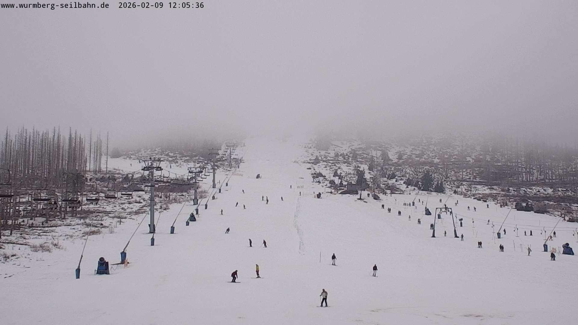 Archived image Webcam Valley station Hexenexpress