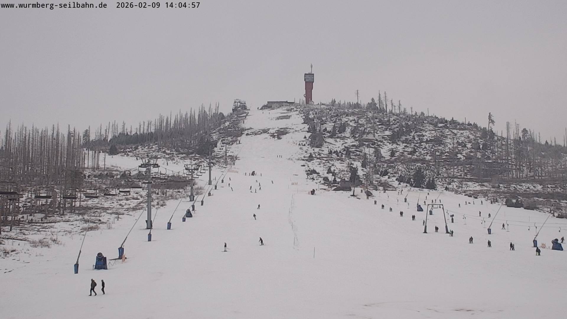 Archived image Webcam Valley station Hexenexpress