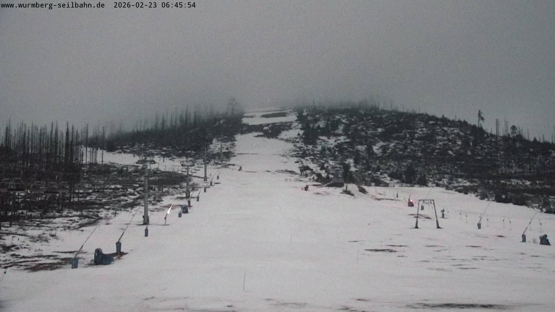 Archived image Webcam Valley station Hexenexpress