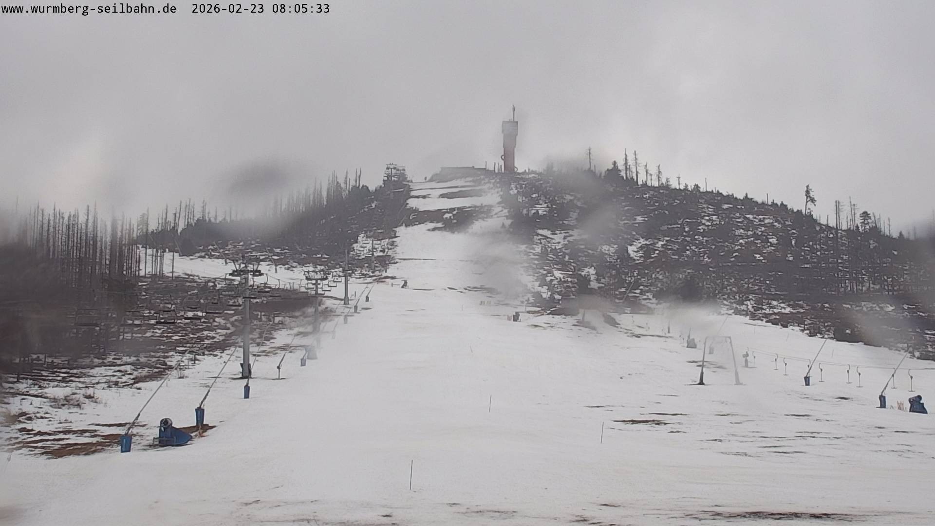 Archived image Webcam Valley station Hexenexpress