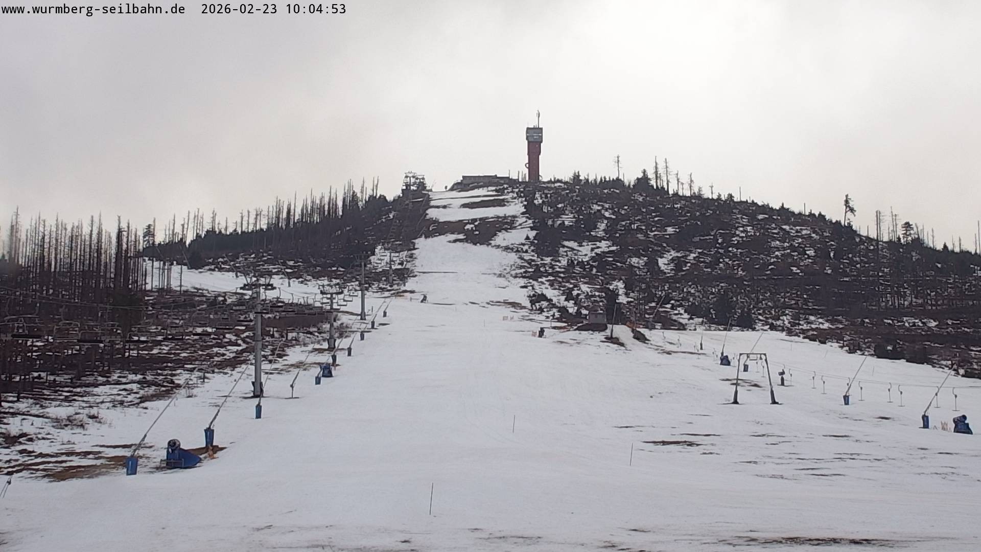 Archived image Webcam Valley station Hexenexpress