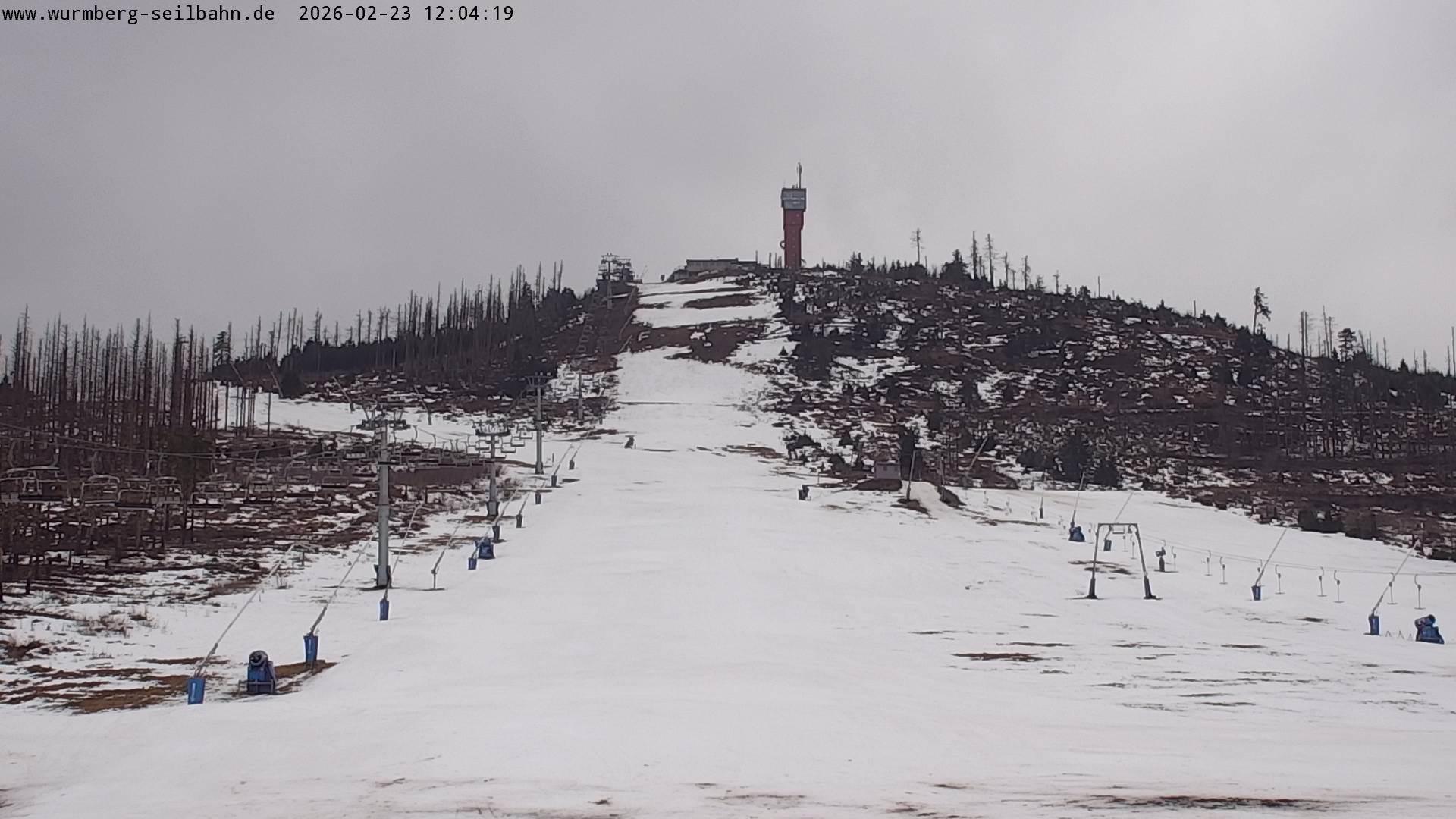 Archived image Webcam Valley station Hexenexpress