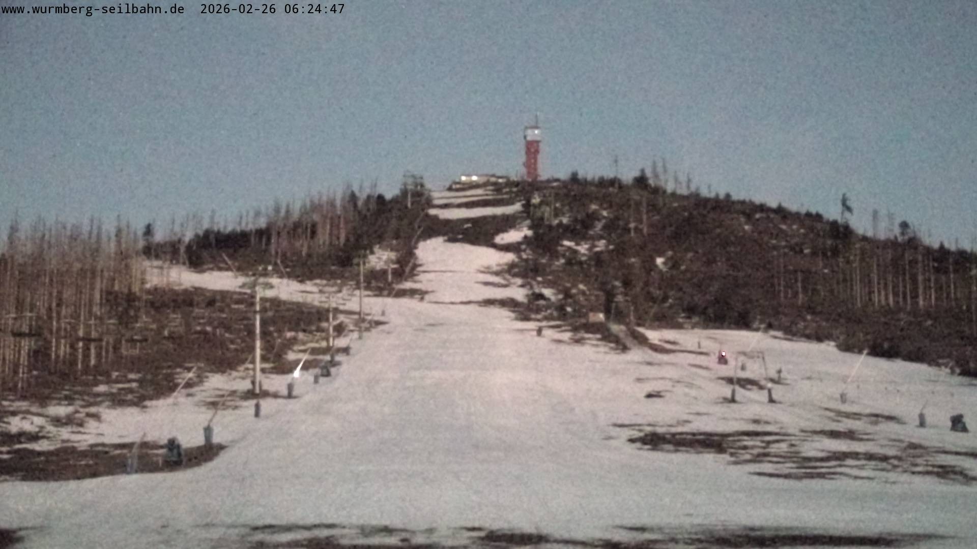 Archived image Webcam Valley station Hexenexpress