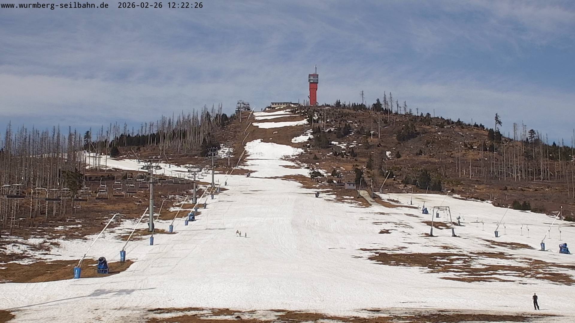 Archived image Webcam Valley station Hexenexpress