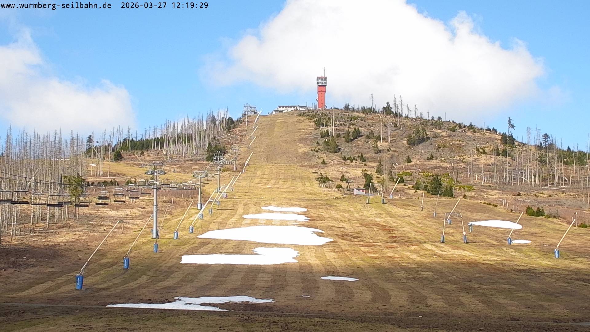 Archived image Webcam Valley station Hexenexpress