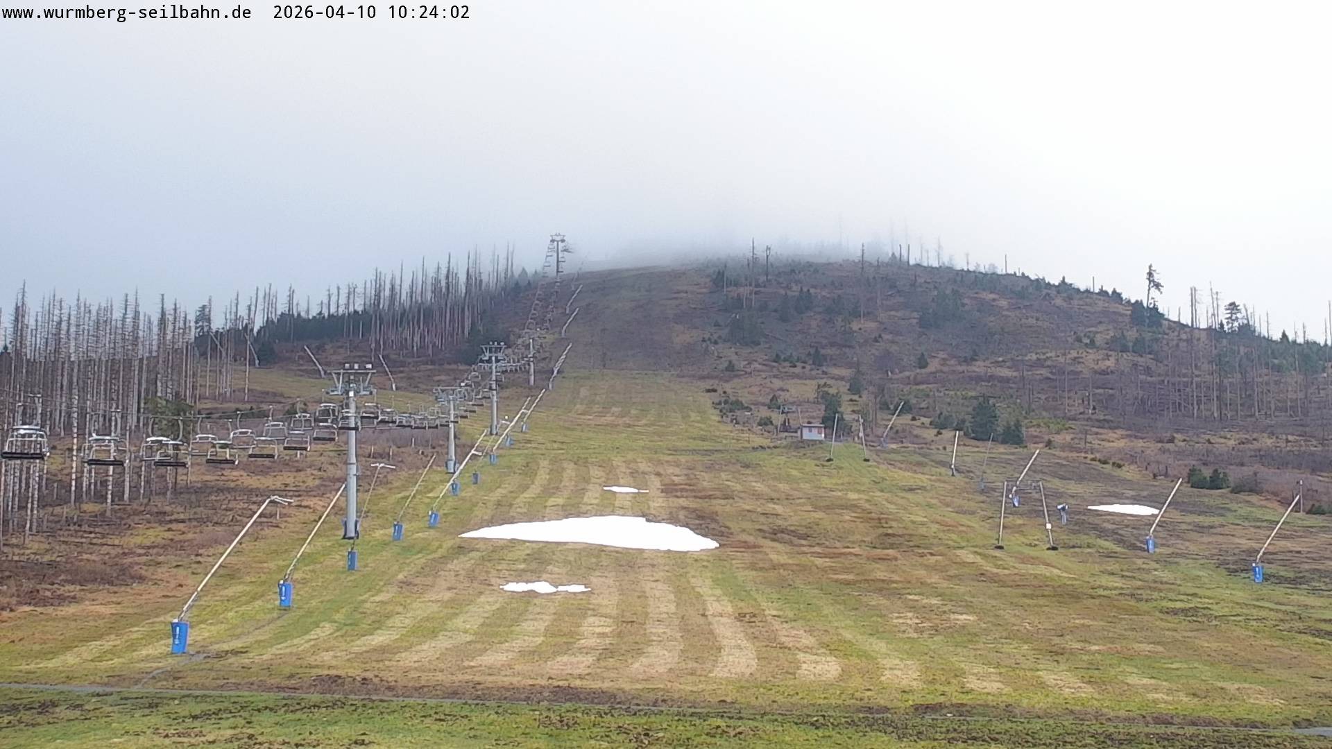 Archived image Webcam Valley station Hexenexpress