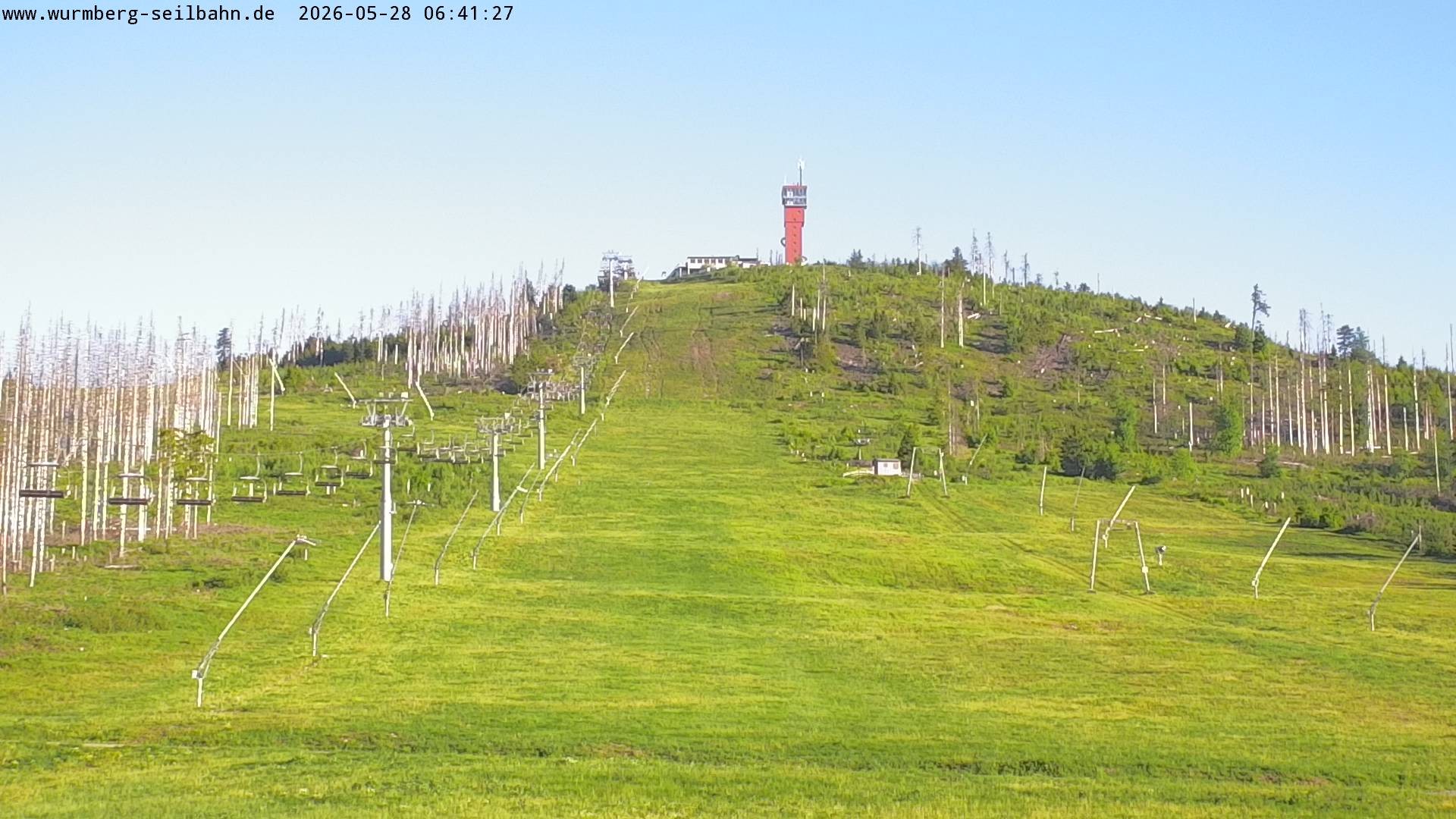 Archived image Webcam Valley station Hexenexpress
