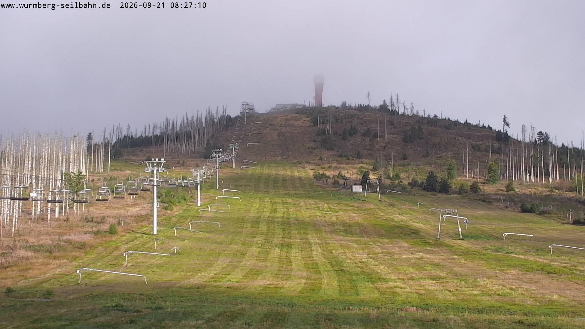 Archived image Webcam Valley station Hexenexpress