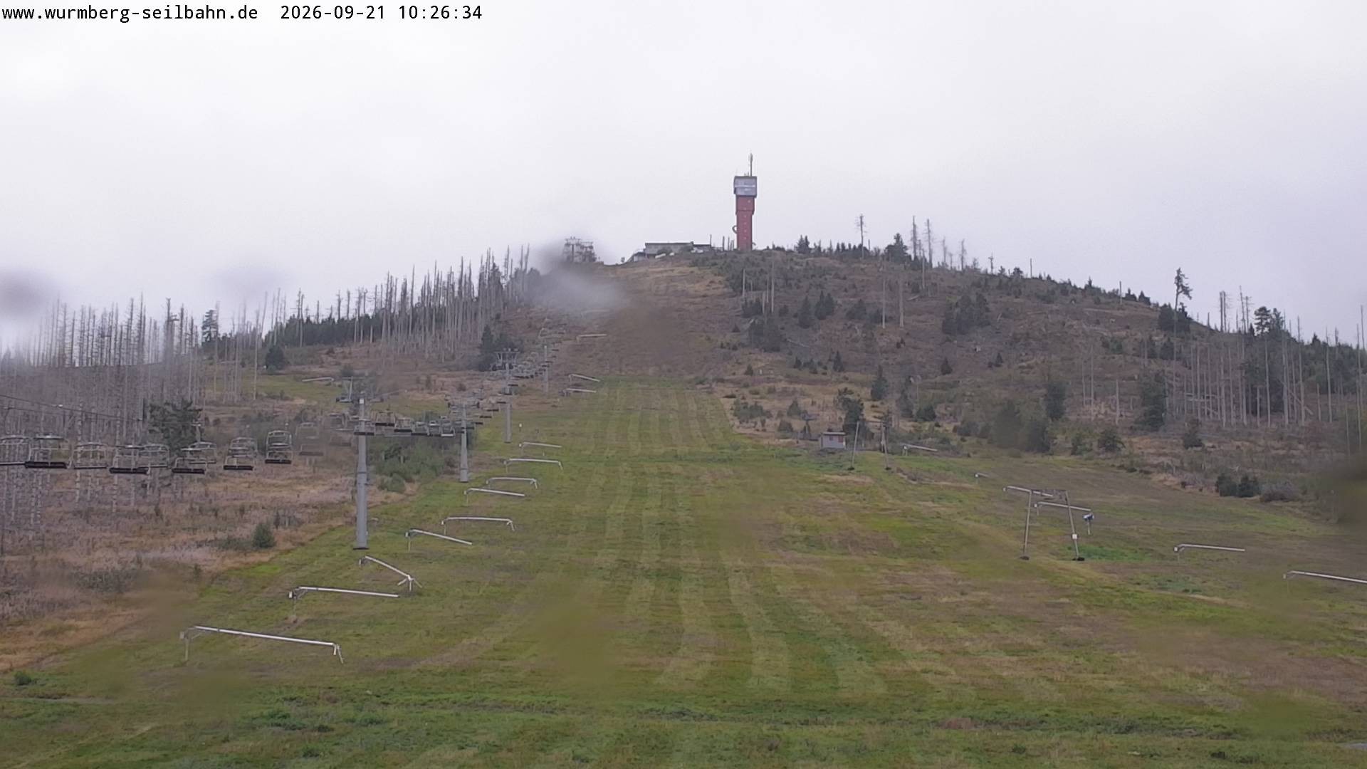 Archived image Webcam Valley station Hexenexpress