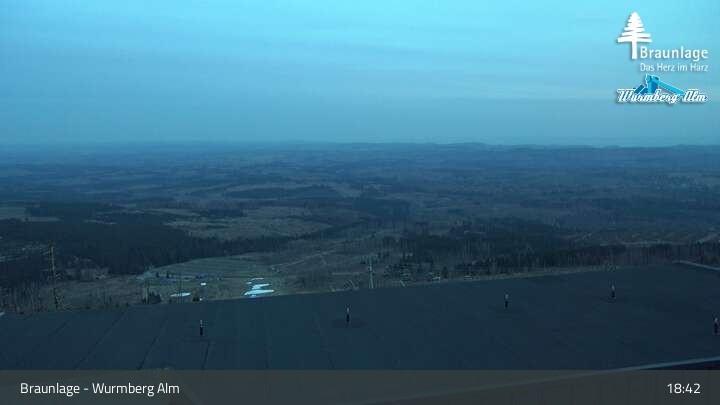 Archived image Webcam Braunlage - Mountain station of Hexenexpress