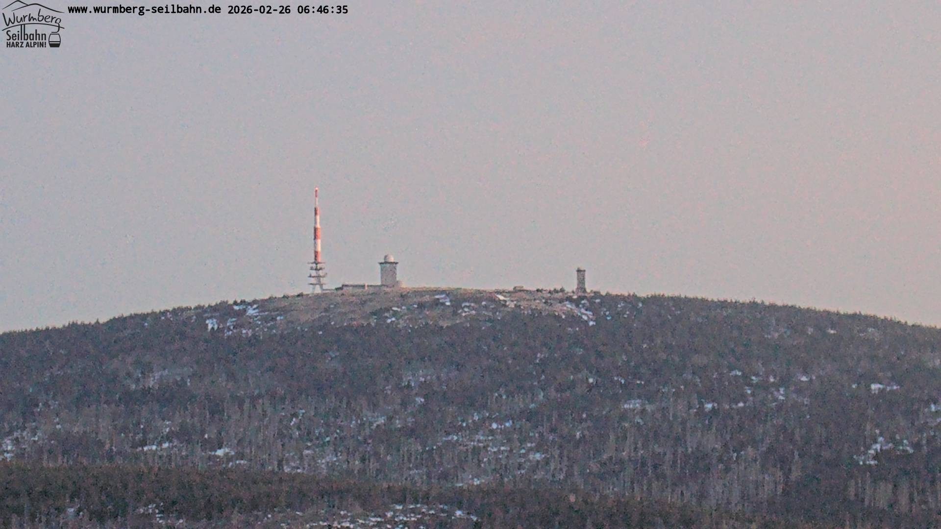 Archived image Webcam Wurmberg mountain