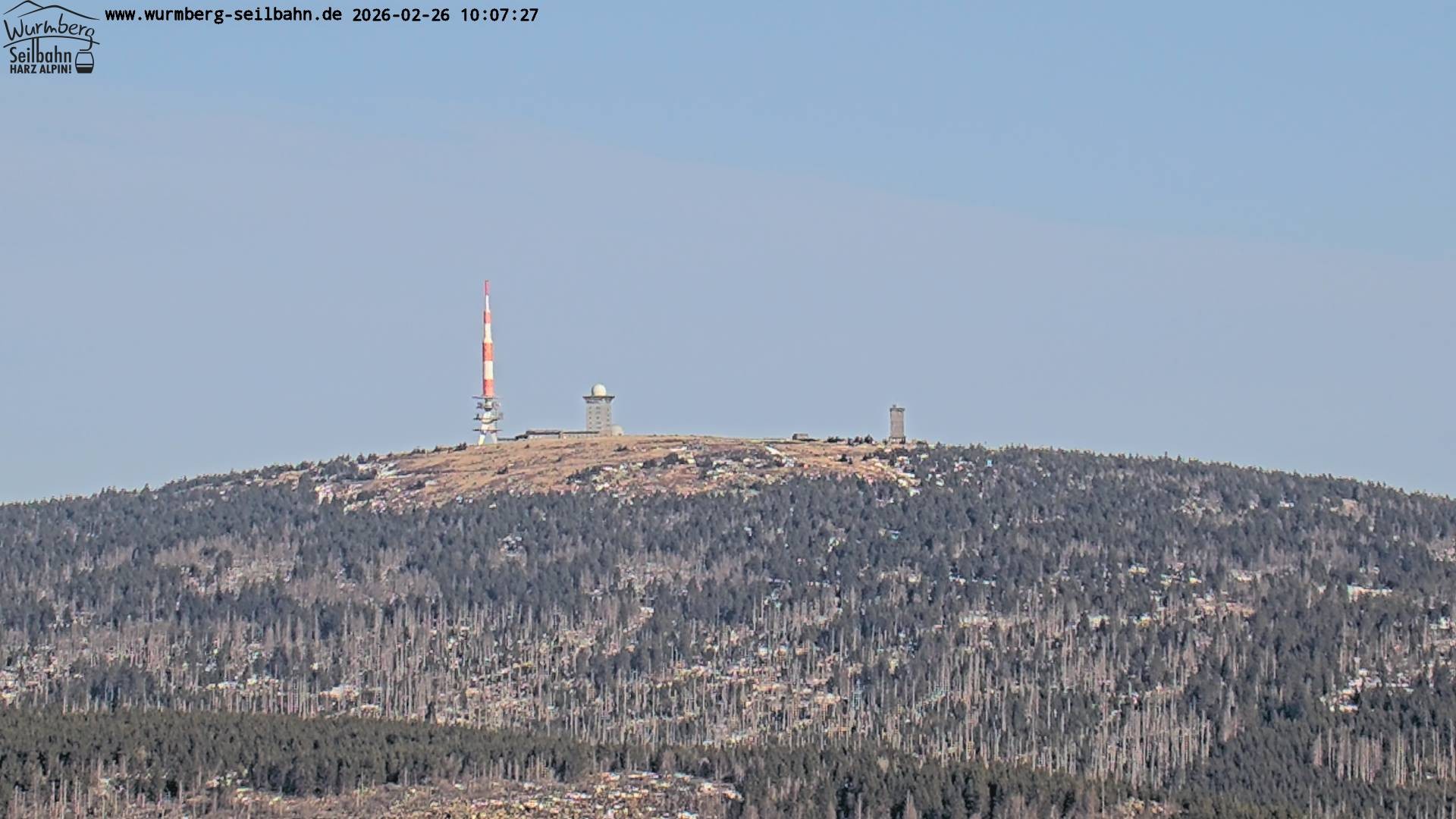Archived image Webcam Wurmberg mountain