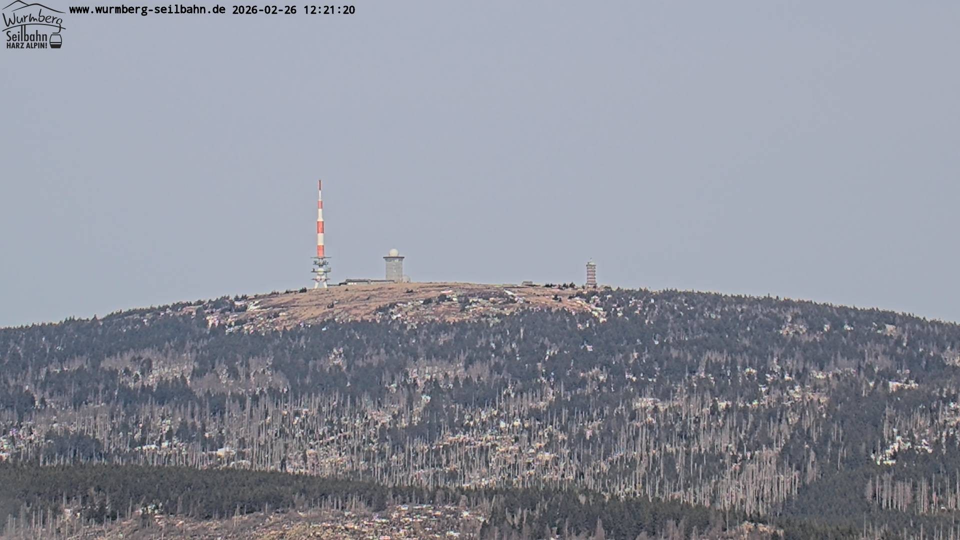 Archived image Webcam Wurmberg mountain