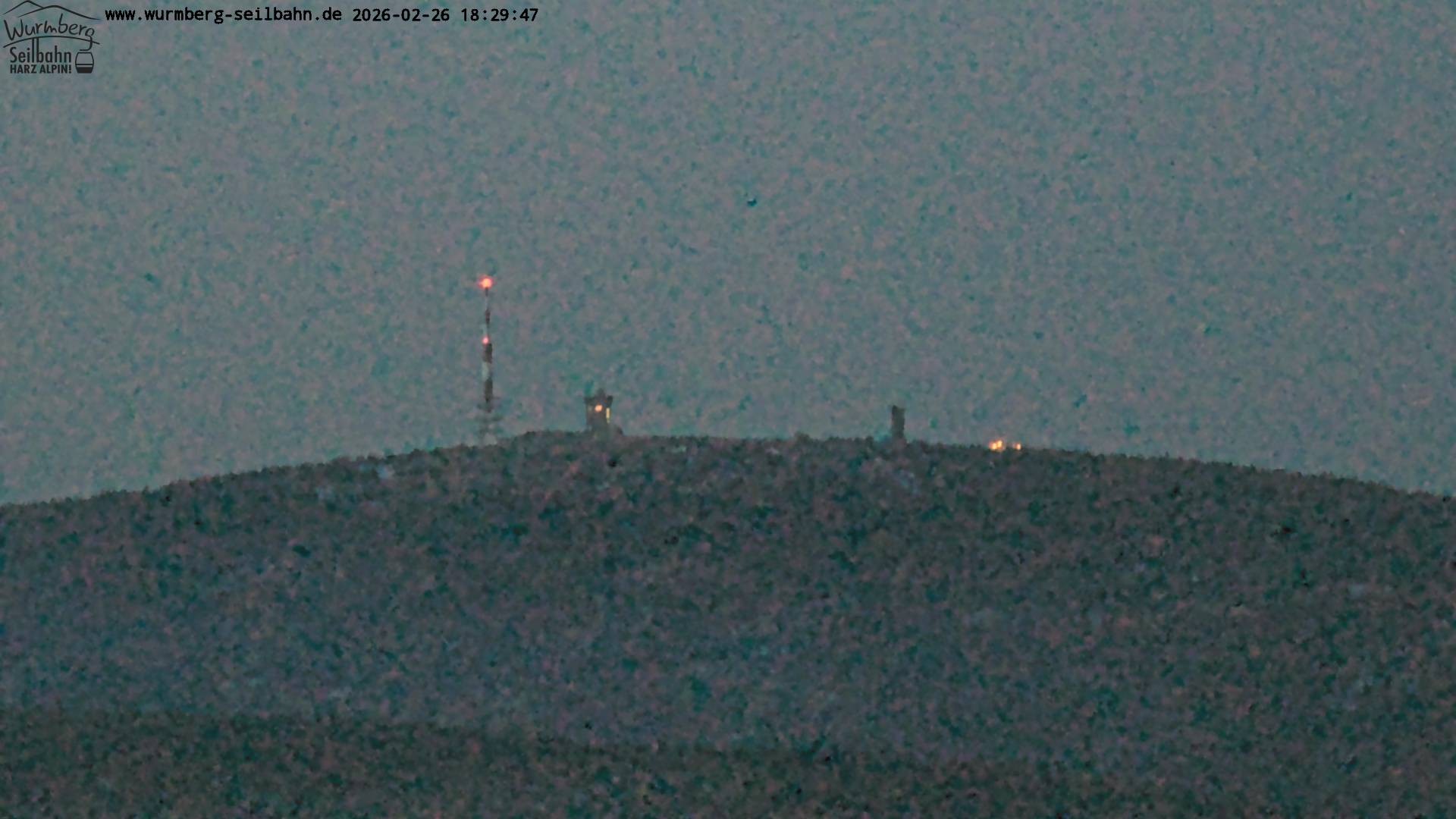 Archived image Webcam Wurmberg mountain