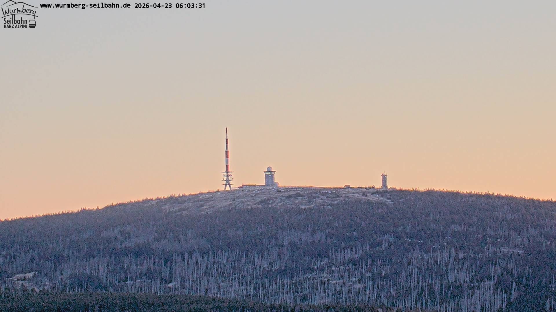 Archived image Webcam Wurmberg mountain