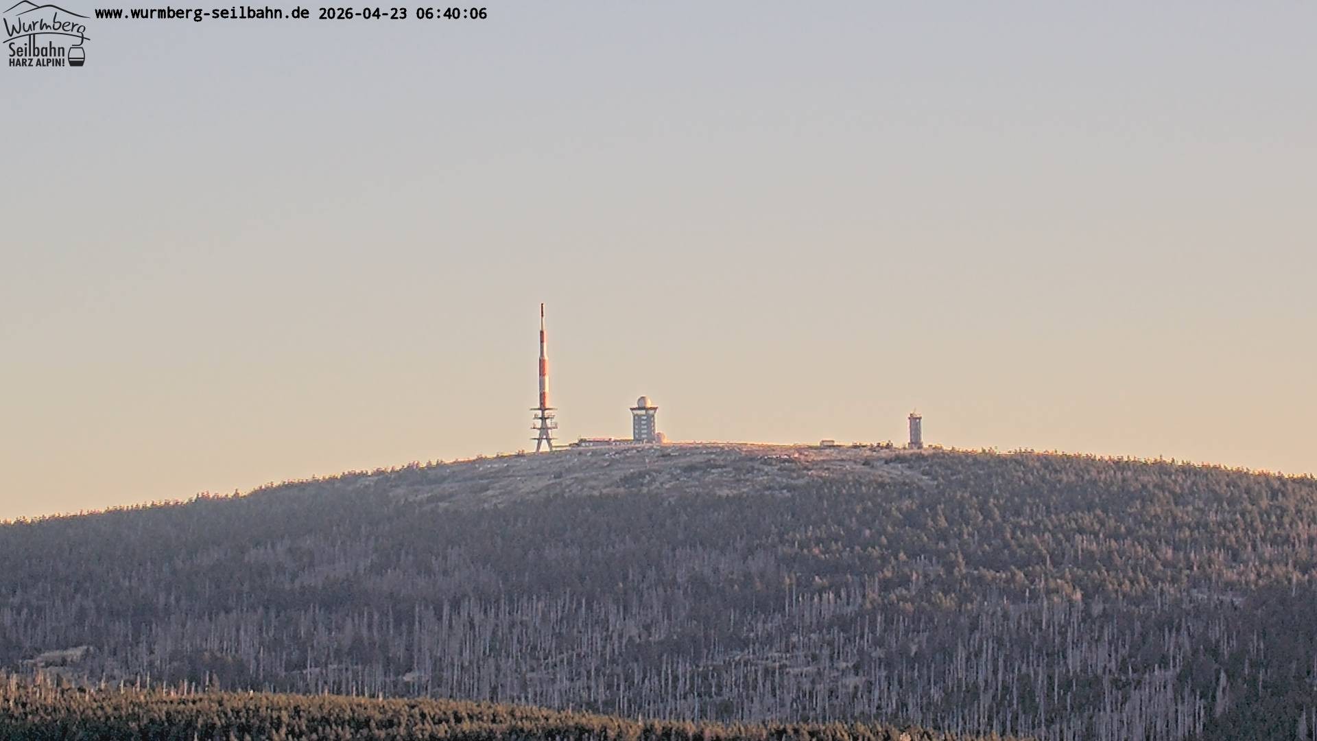 Archived image Webcam Wurmberg mountain