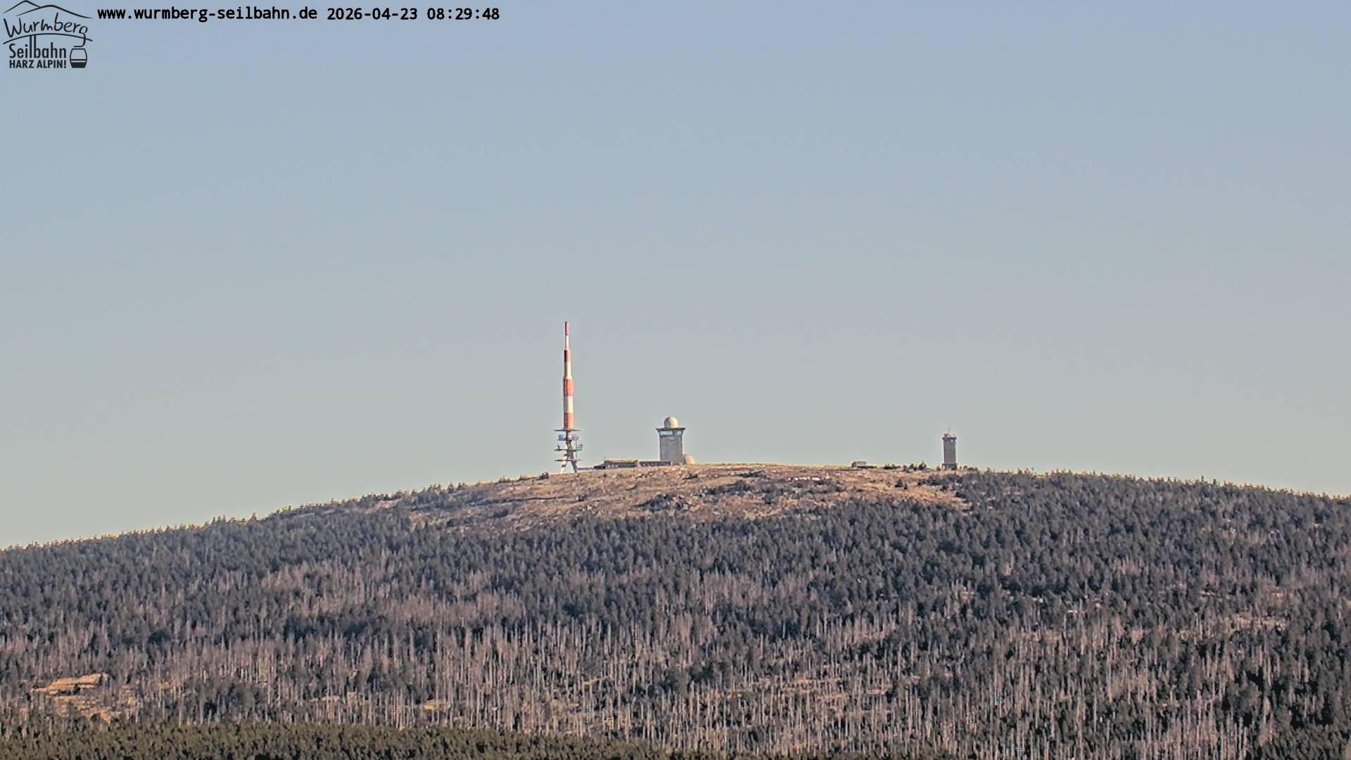 Archived image Webcam Wurmberg mountain