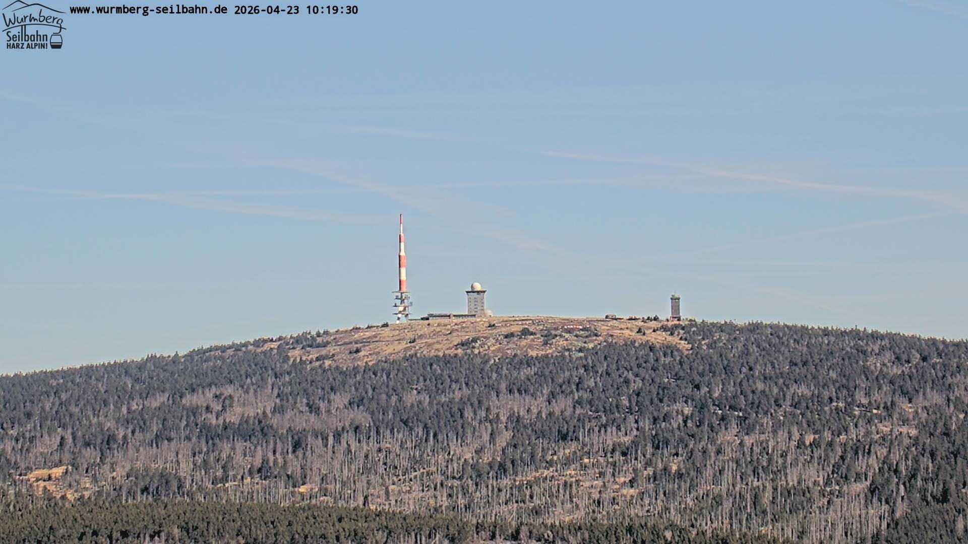 Archived image Webcam Wurmberg mountain