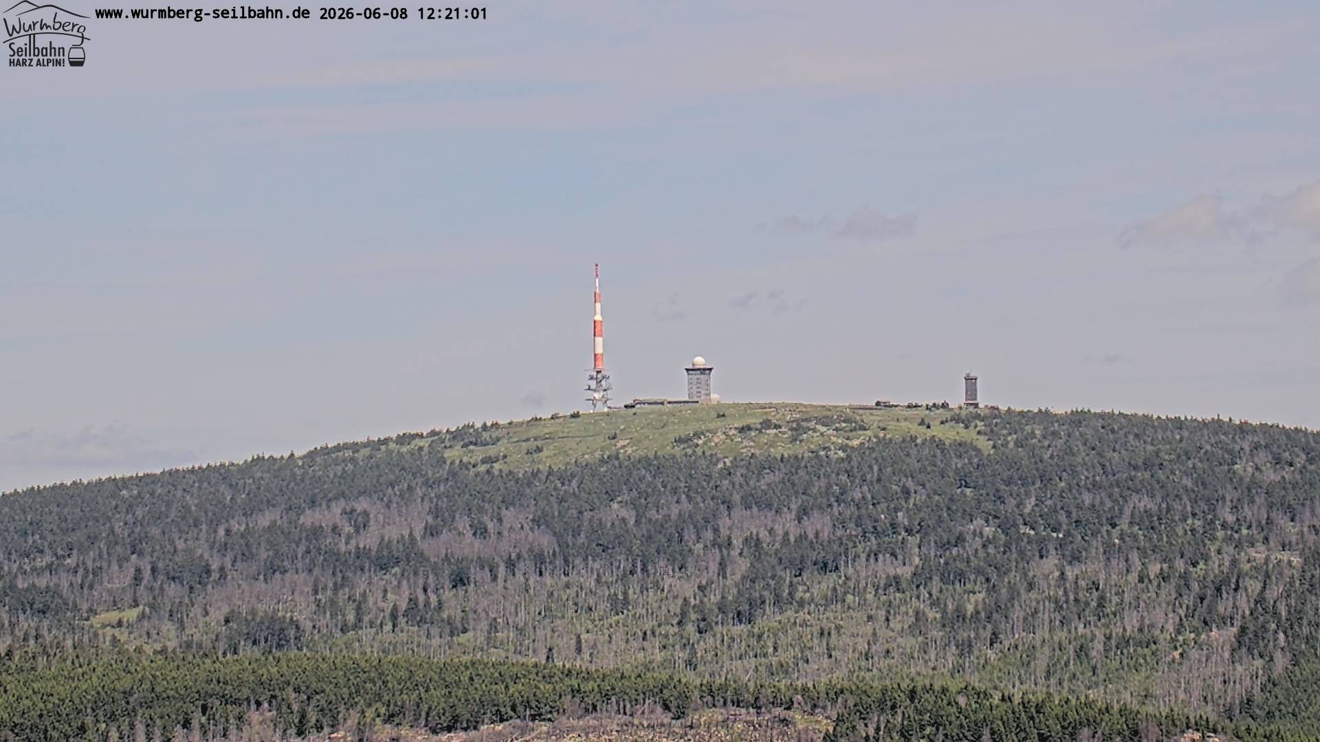 Archived image Webcam Wurmberg mountain