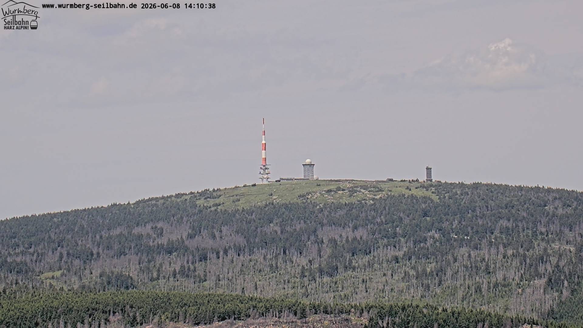 Archived image Webcam Wurmberg mountain