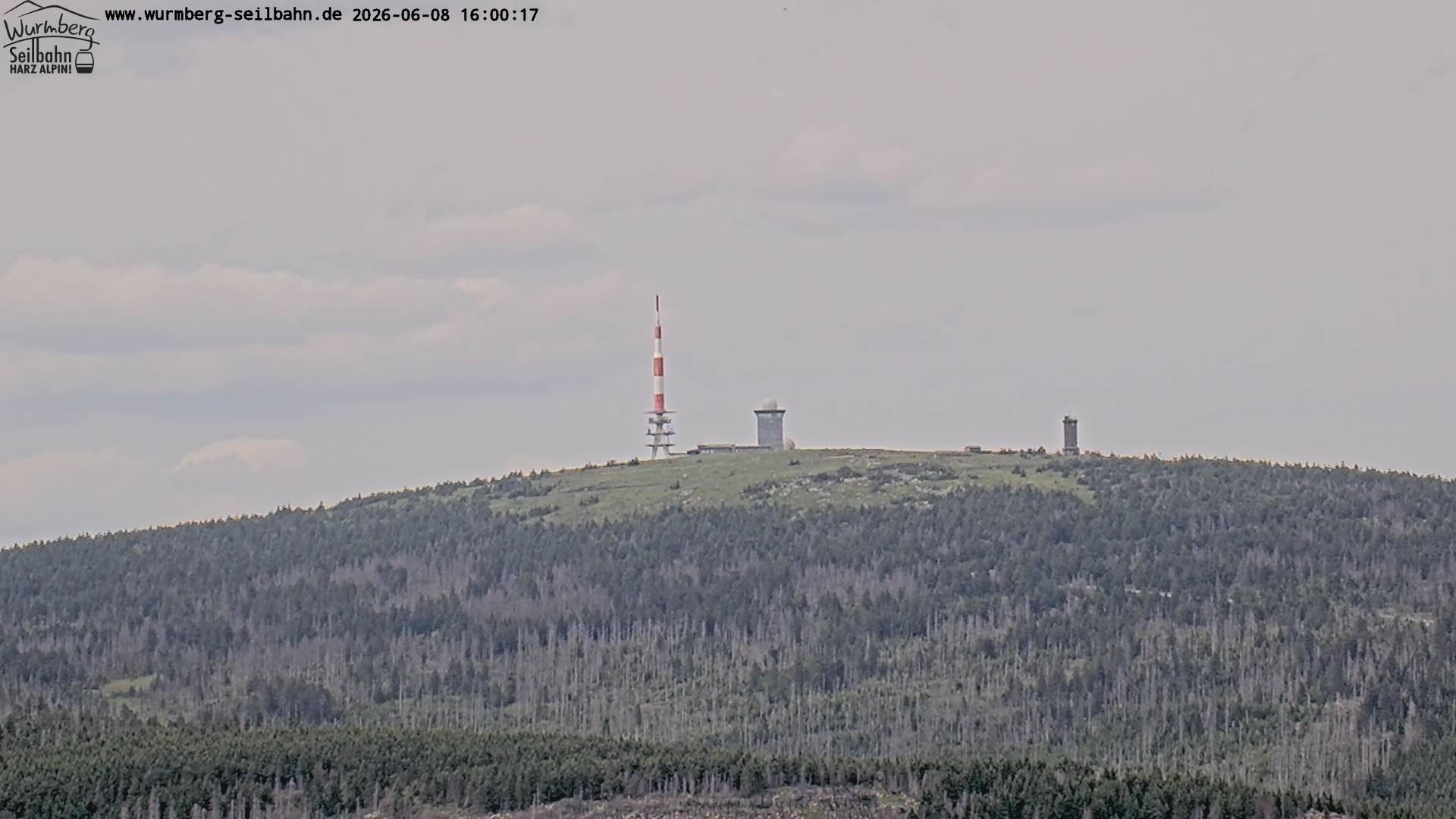 Archived image Webcam Wurmberg mountain