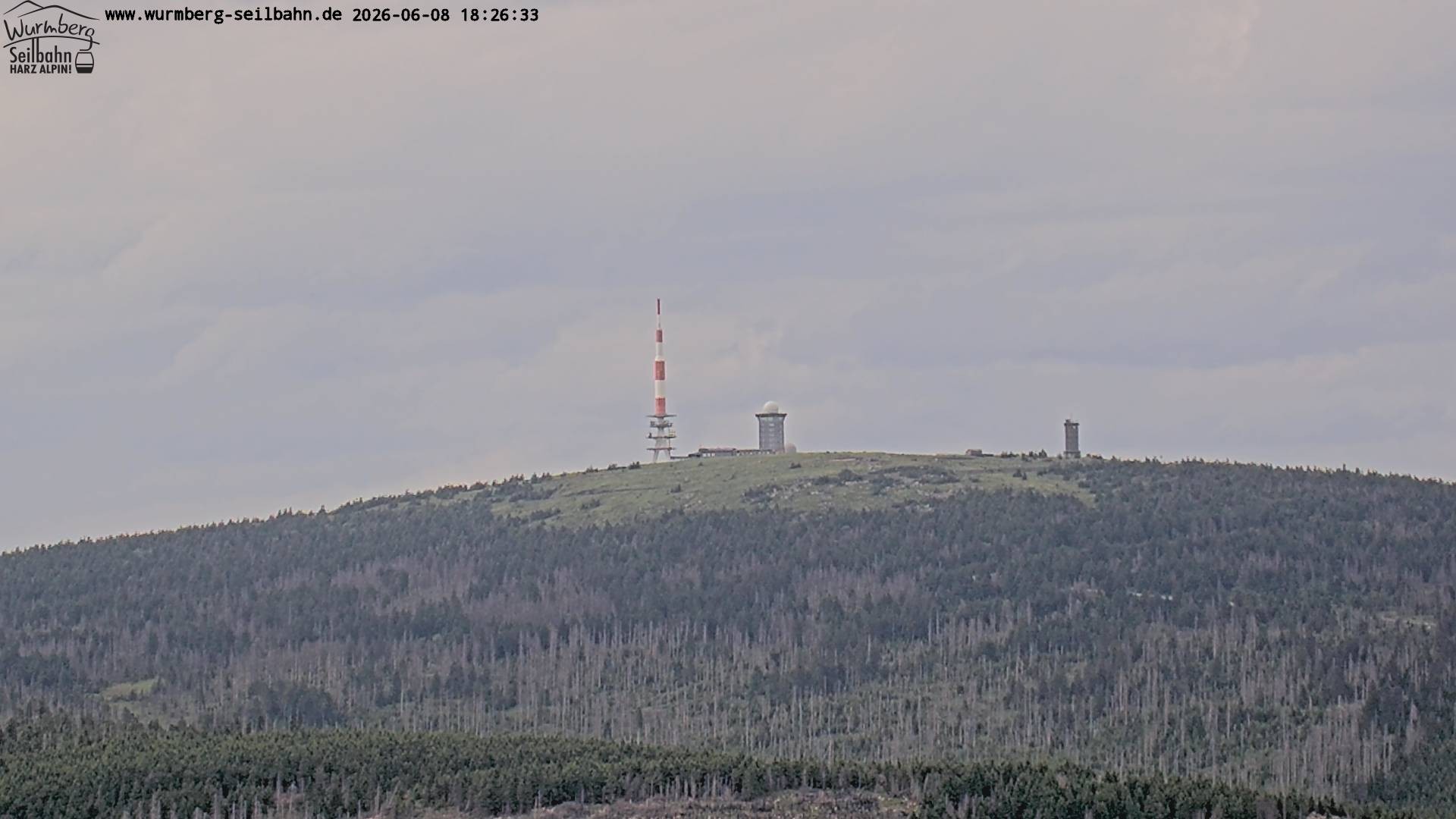 Archived image Webcam Wurmberg mountain
