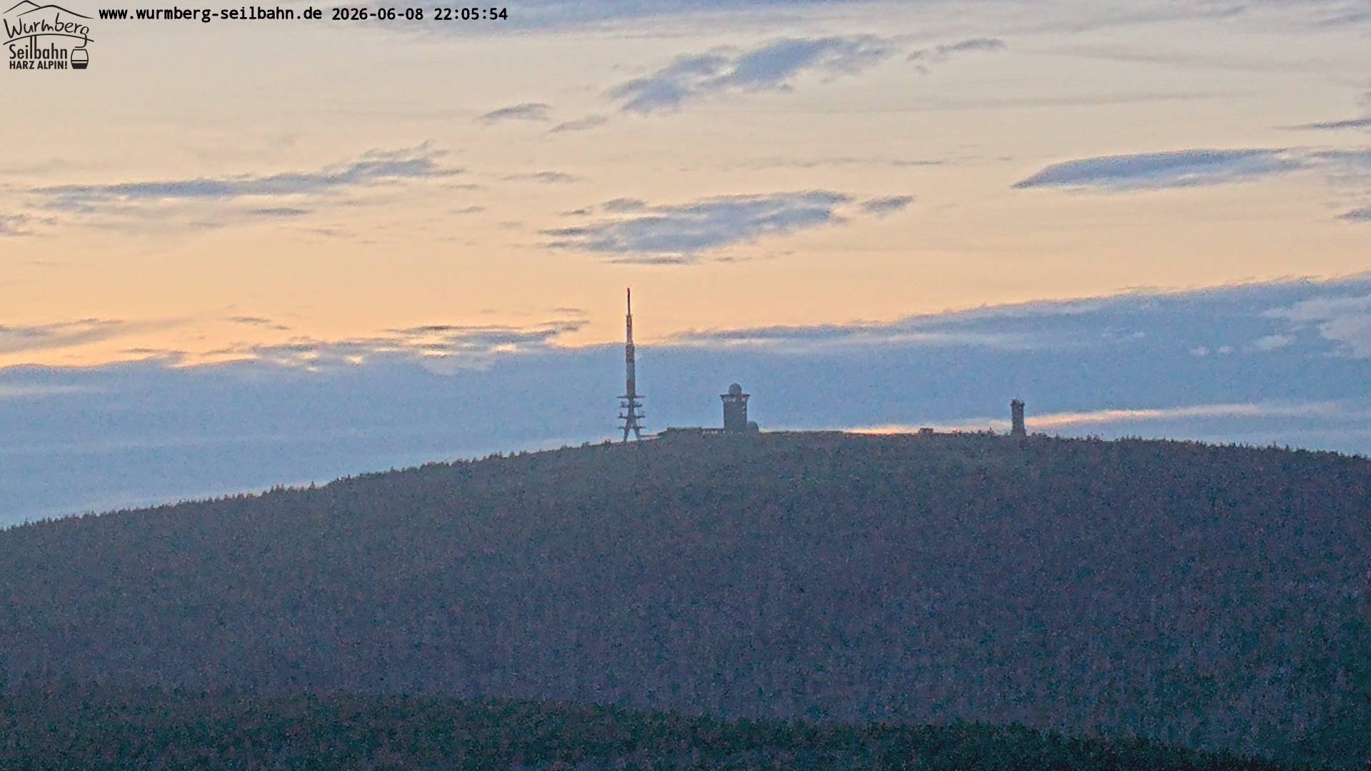Archived image Webcam Wurmberg mountain
