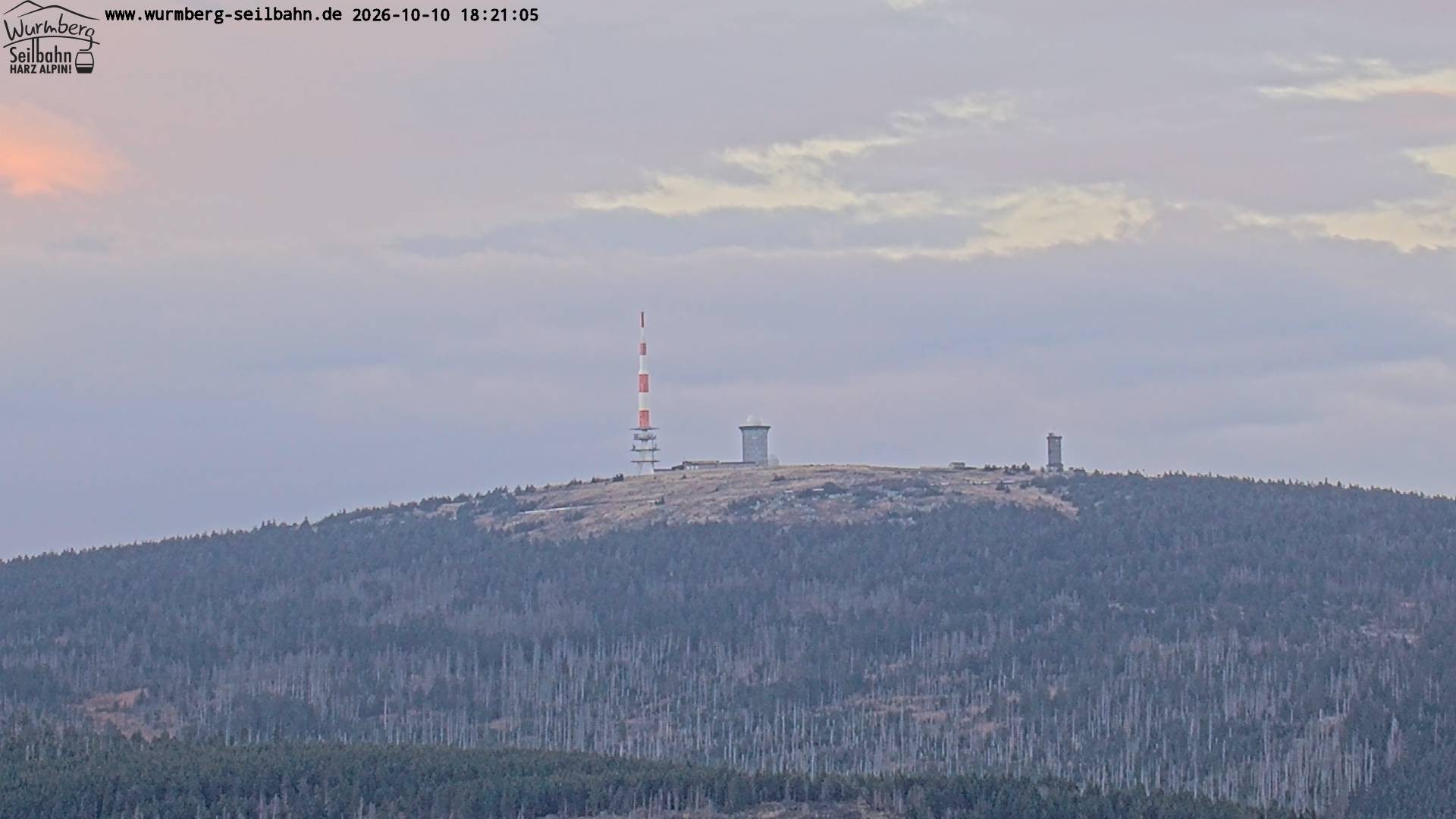 Archived image Webcam Wurmberg mountain