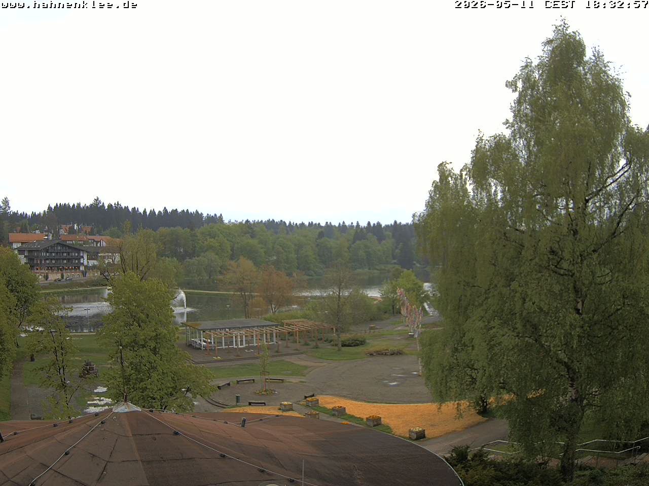 Archiv Foto Webcam Hahnenklee: Kurpark