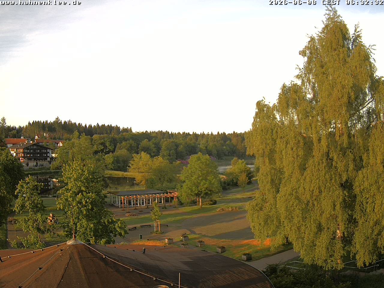 Archived image Webcam Hahnenklee: spa gardens