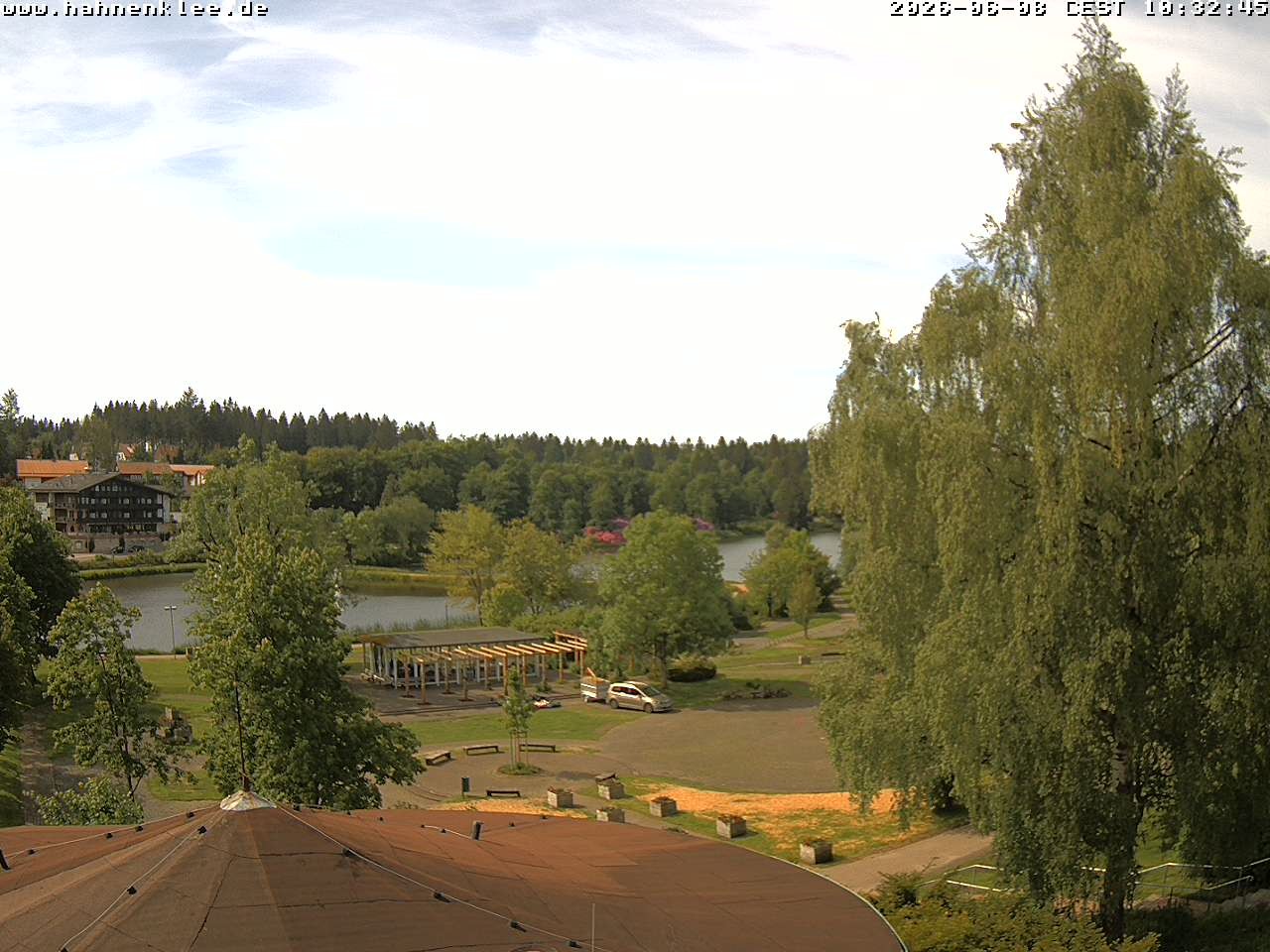 Archived image Webcam Hahnenklee: spa gardens