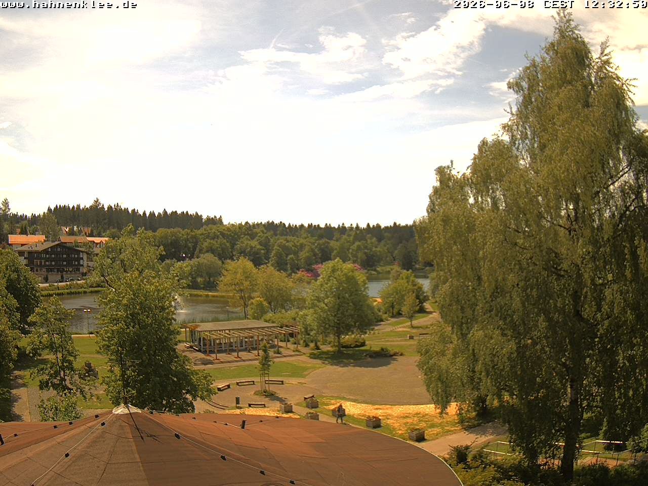 Archived image Webcam Hahnenklee: spa gardens