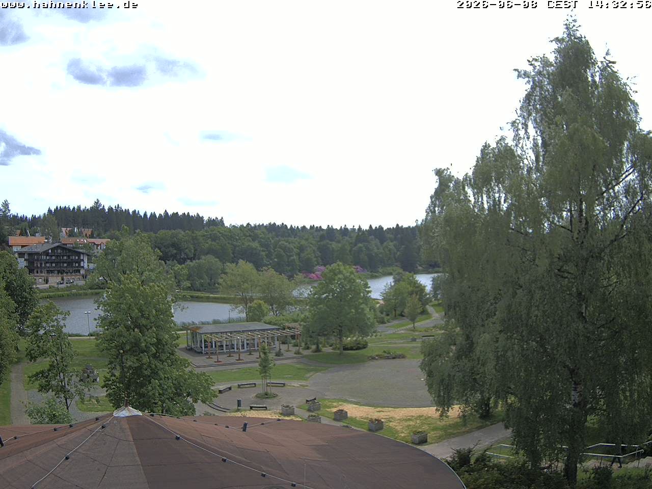 Archived image Webcam Hahnenklee: spa gardens