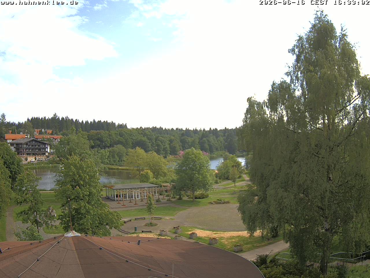 Archiv Foto Webcam Hahnenklee: Kurpark