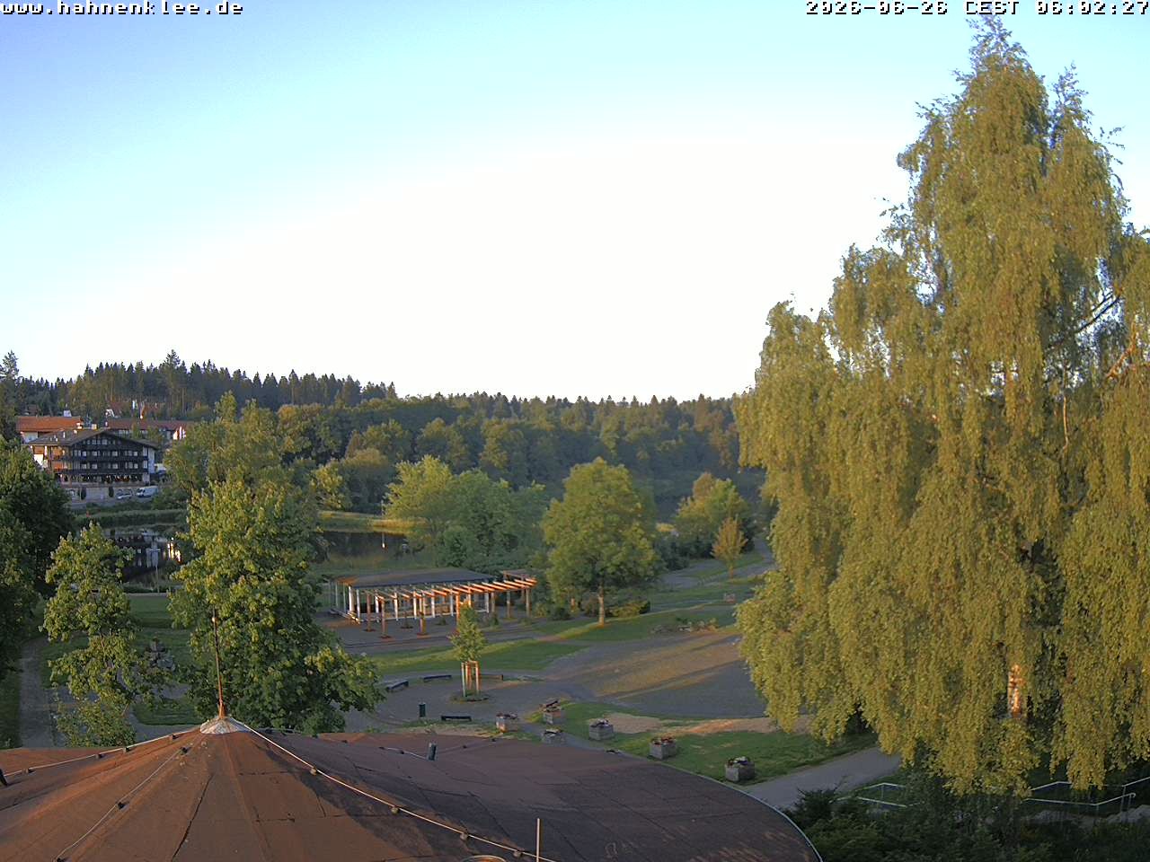 Archived image Webcam Hahnenklee: spa gardens
