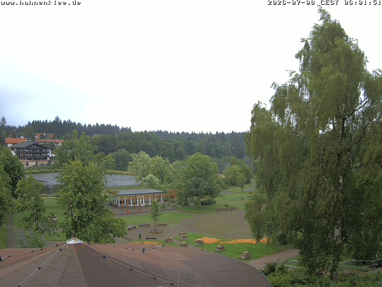 Archiv Foto Webcam Hahnenklee: Kurpark