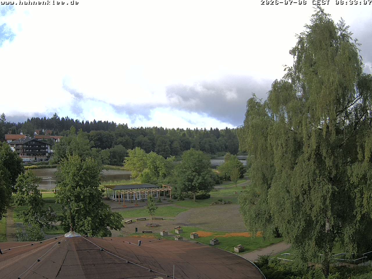 Archived image Webcam Hahnenklee: spa gardens