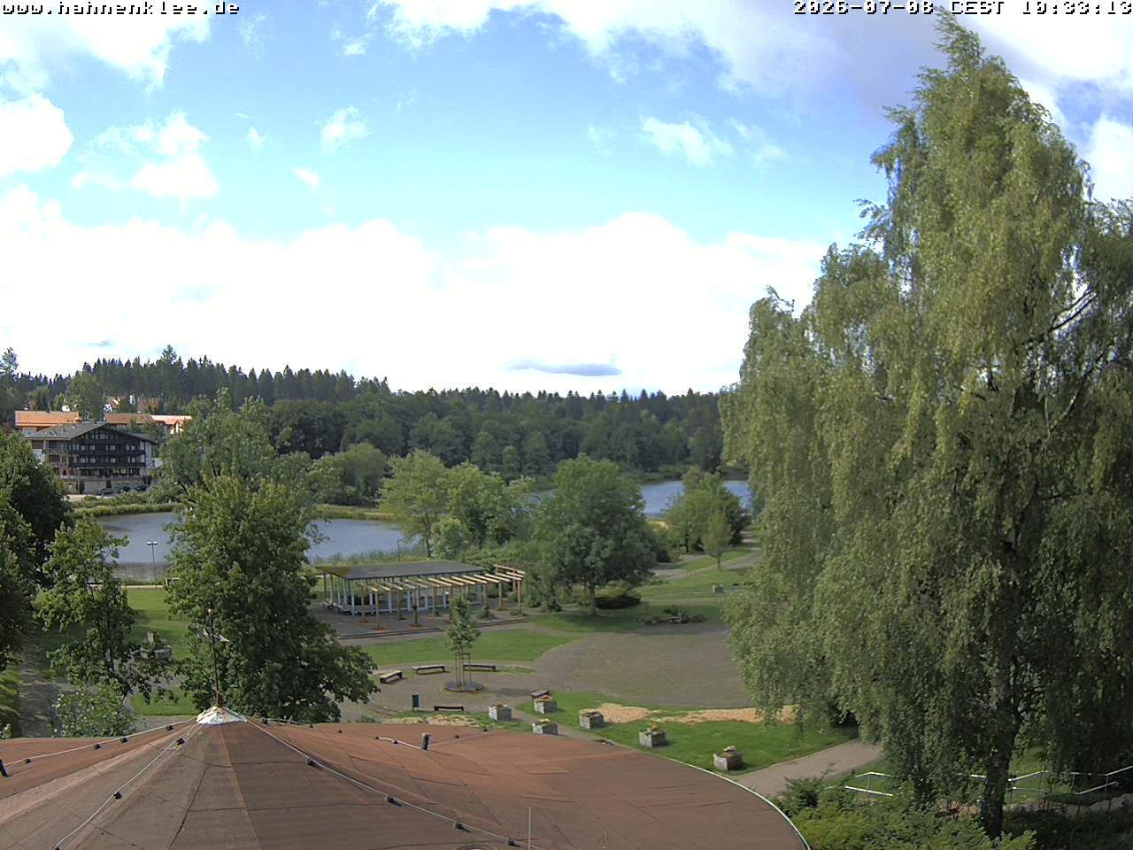 Archived image Webcam Hahnenklee: spa gardens
