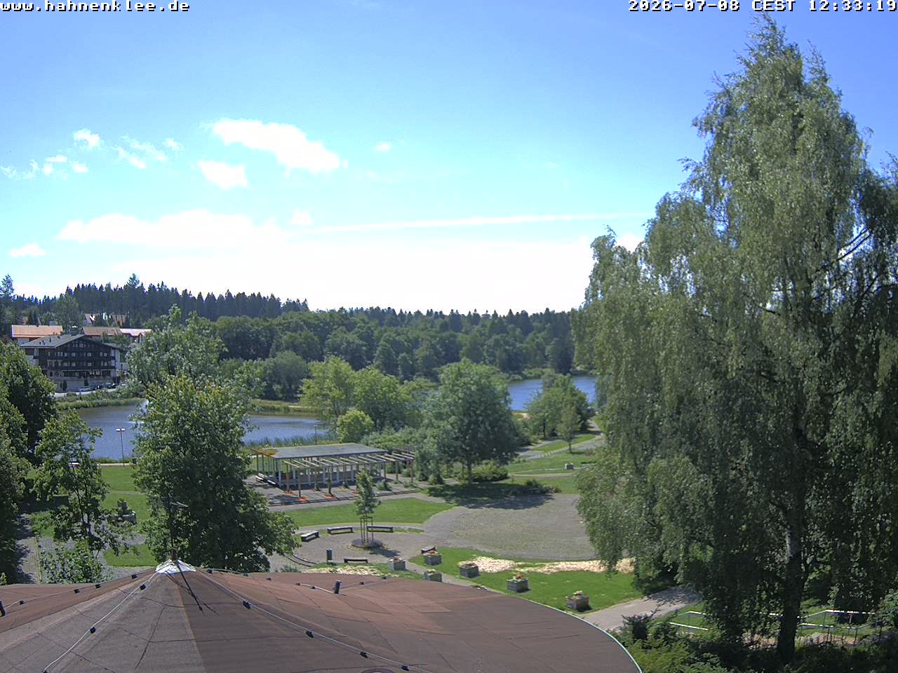 Archived image Webcam Hahnenklee: spa gardens
