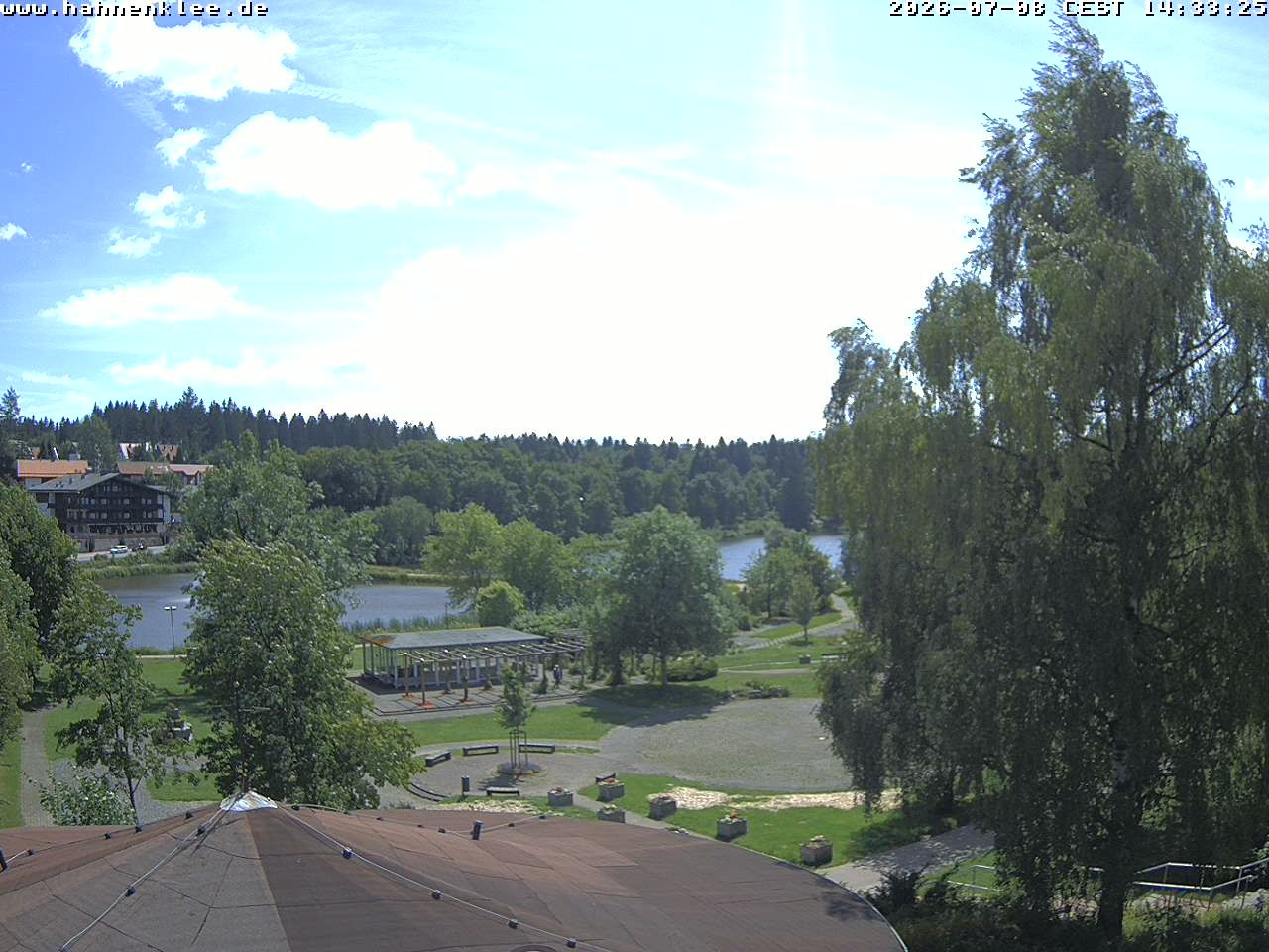 Archived image Webcam Hahnenklee: spa gardens