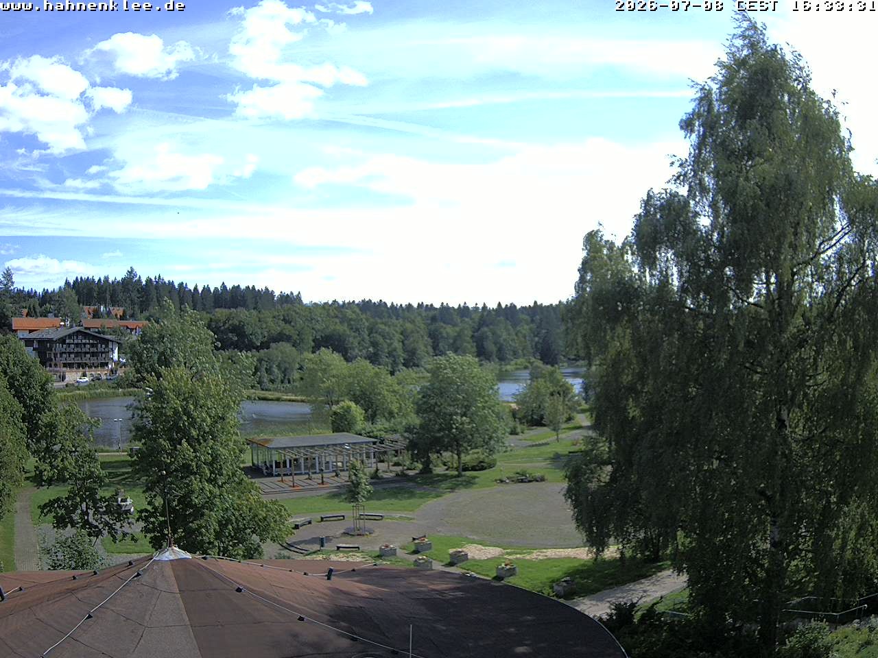 Archived image Webcam Hahnenklee: spa gardens