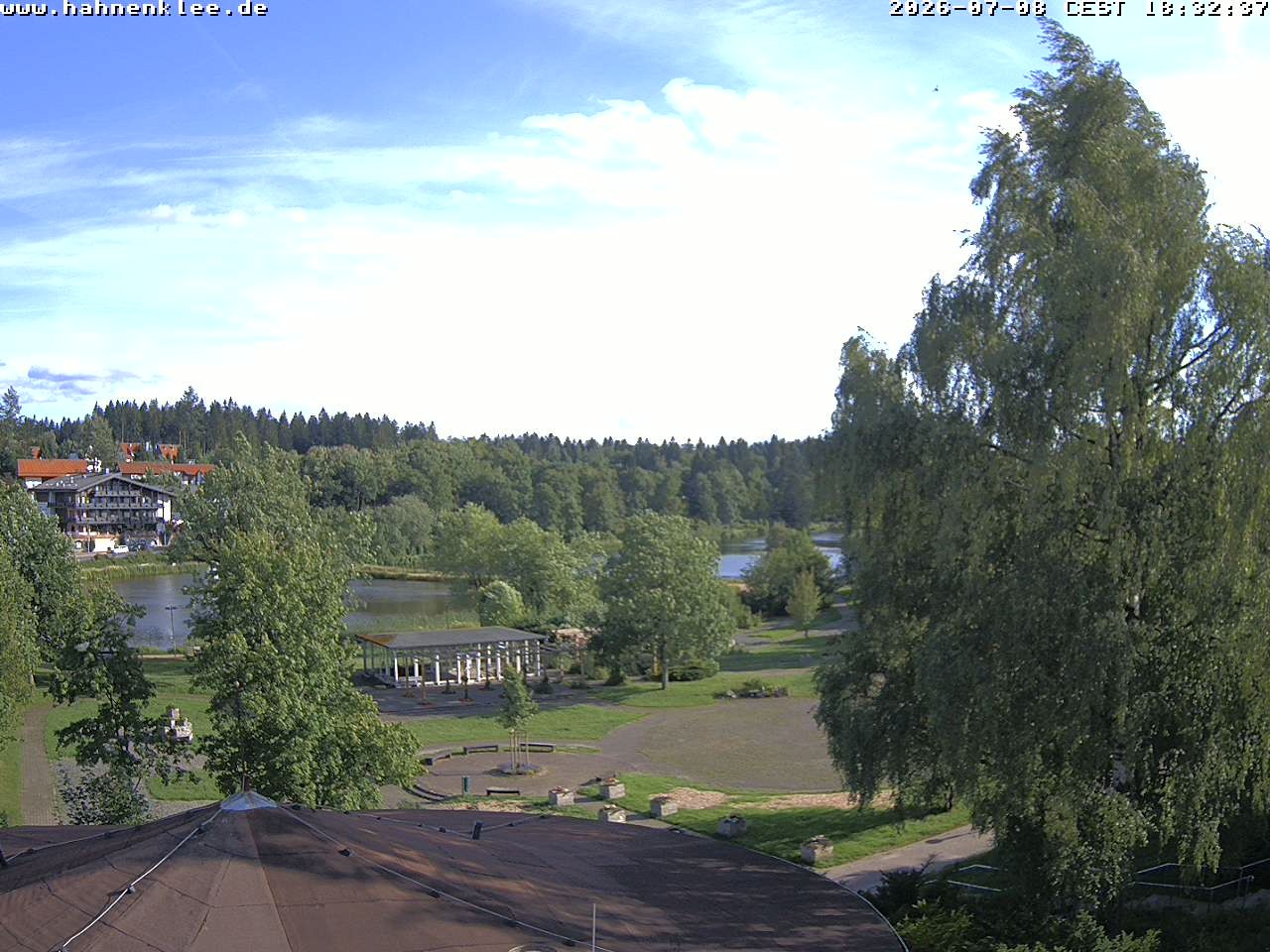 Archived image Webcam Hahnenklee: spa gardens